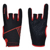 Breathable Elastic Bowling Gloves Half Finger Instrument Sports Gloves Mittens Grip Protective Gloves Bowling supplies