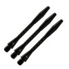 High-quality 6Pcs/Lot Darts Accessories Shaft Aluminium Alloy Material 45mm Shafts Silvery White And Black Two Colour Dart