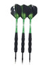 New Darts High-quality 3Pcs/set Steel Pointed Darts Professional 20g Indoor Sports Entertainment Dart Green Shafts Flight