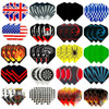 60/48/30PCS Cool Standard Dart Flights Nice Darts Flight Dardos Feather Outdoor Wing Tail Mixed Pattern