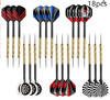 18PCS Steel Tip Darts, Professional Metal Darts, Dart Metal Tip Set, Dart Board Metal Darts, 14G Copper Plated Dart Needles 18PCS Steel Tip Darts, Professional Metal Darts, Dart Metal Tip Set, Dart Board Metal Darts, 14G Copper Plated Dart Needles
