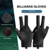 Open Finger Billiard Pool Gloves Adjustable Sticker Polyester Snooker Billiards Gloves Lightweight Reusable Training Accessories Open Finger Billiard Pool Gloves Adjustable Sticker Polyester Snooker Billiards Gloves Lightweight Reusable Training Accessories
