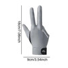 Billiards Glove Non Slip 3 Fingers Sport Left Hand Snooker Glove Elasticity Billiard Training Gloves Accessories Billiards Glove Non Slip 3 Fingers Sport Left Hand Snooker Glove Elasticity Billiard Training Gloves Accessories