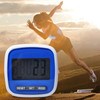 3D Sensor Clip Electronic Pedometer Accurate Step Counter Large Display Walking Pedometer Step Counter Running Distance Monitor