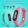 Mini Plastic Smart Bracelet Watch Calorie Counter Digital LCD Fitness Tracker Monitoring Exercise Pedometer Waterproof Wrist