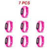 1~10PCS Mini Plastic Smart Bracelet Watch Calorie Counter Digital LCD Fitness Tracker Monitoring Exercise Pedometer Waterproof