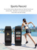 Fitness watch pedometer step counter Watch Bracelet exersize calorie Blood Pressure Monitor Waterproof Heart Rate Monitor