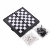 Mini Magnetic Chess Set Folding Magnetic Plastic Chessboard Board Game Portable Kid Toy Portable Outdoor