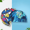 New Elastic Nylon Turban Swimming Cap Men Women Flowers Printed Long Hair Cap Sports Swim Pool Bathing Hat Sports Accessory