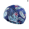 New Elastic Nylon Turban Swimming Cap Men Women Flowers Printed Long Hair Cap Sports Swim Pool Bathing Hat Sports Accessory