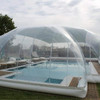 Factory price cheap customized Pool Cover Transparent Air Inflatable Swimming Pool Dome Tent Accessories