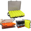 Extra Large Fishing Tackle Boxes Double Layer Bait Container Portable Lure Storage Multi Compartments Gear Tool Box Plastic Case