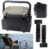 Fishing Tackle Box Large Capacity Stand Rod Holder Cup Holder High Quality Plastic Handle Fishing Box 낚시 태클박스