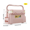 Fishing Tackle Box Big Fishing Tool Box Multi-function ABS Thickened Fishing Rod Lure Storage Sea Goods for Fishing