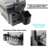 Fishing Gear Box Multi-layer Lure Bait Storage Box Multifunctional Large Capacity Lightweight Rod Insert Slot for Angling Lovers