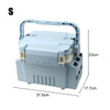 Fishing Gear Box Multi-layer Lure Bait Storage Box Multifunctional Large Capacity Lightweight Rod Insert Slot for Angling Lovers