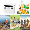 10L Fishing Cooler Box Outdoor 48 Hours Cooling Insulated Case Tackle Box Safe with Handle Multifunctional for Angler Supplies
