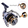 17+1BB Max Drag 21KG Spool Fishing Reel Gear 5.2:1 Ratio High Speed Spinning Reel Casting Reel Carp For Freshwater Saltwater