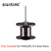 SOLOKING Reel Spool for HIAW200 /Acura HICC50 /GKA300/ Baitcasting Reel Spare Spool