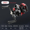 New Baitcasting Reel High Speed 6.3:1 Gear Ratio Fresh Saltwater Magnetic Brake System Ultralight Fishing CR04 Series