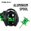 Fishmx Fishing Reel 7.2:1 Gear Ratio Max Drag 10kg Baitcasting Reel with Aluminum Spool for Lure Freshwater Pesca