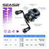 SEASIR Cast-X Double Spool Baitcasting Mico Fishing Reel 7.3：1 High Speed Gear Ratio Fresh Saltwater Magnetic Brake Fishing Coil