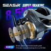 SEASIR Cast-X Double Spool Baitcasting Mico Fishing Reel 7.3：1 High Speed Gear Ratio Fresh Saltwater Magnetic Brake Fishing Coil