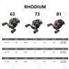 JAPAN MEGABASS Gear Reel RHODIUM 6.3 7.3 8.1 200g 5kg Ultra Lightweight Right Hand BaitCast Reel FULL CONTACT RIGID BODY MACHINE JAPAN MEGABASS Gear Reel RHODIUM 6.3 7.3 8.1 200g 5kg Ultra Lightweight Right Hand BaitCast Reel FULL CONTACT RIGID BODY MACHINE