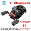 JAPAN MEGABASS Gear Reel RHODIUM 6.3 7.3 8.1 200g 5kg Ultra Lightweight Right Hand BaitCast Reel FULL CONTACT RIGID BODY MACHINE JAPAN MEGABASS Gear Reel RHODIUM 6.3 7.3 8.1 200g 5kg Ultra Lightweight Right Hand BaitCast Reel FULL CONTACT RIGID BODY MACHINE