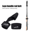 1-3sets Fishing Rod Tie Holder Strap Belt Elastic Lure Fishing Rod Holder Belt Strap Tip Guard Protector Angler Accessories Kit