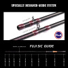 Kyorim TRUNCHEON BASS ROD TORAYCAR CARBON Fiber FUJI SIC GUIDE FUJI REEL SEA FISHING RODS 2 Sections 1.98M 2.03M 2.06M 2.13M