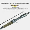 YUQIAO Lure Fishing Rod Ultra Light F FUJI SIC Guide Carbon Casting Spinning 2.01 1.96m Bass Pike Pepsca Fishing Rod