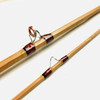 ZHUSRODS Dual Purpose Bamboo Fishing Rods 7 ft ~ 4 wt / 2 piece ~ 1 tip / Fly Rods & Lure Rods