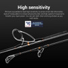 NOEBY INFINITE Jigging Fishing Rods 1.68m 1.83m 1 Section Fuji Guide MH Lure 120-500g Jigging Rod for Yellowfin Tuna Fishing Rod