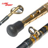 LURESPORT 2.1 m Trolling Rod SEAGUIDE Guide Aluminum Handle Solid Glass Blank DeepSea Boat Rod 1.5 section Electric Reel Fishing