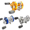 40#-60# Strong Trolling Reel Reinforced All Metal Saltwater Sea Boat Fishing Baitcasting Drum Wheel for Catfish Musky Bass Surf