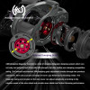 Haibo 2023 ARISE PRO Baitcasting Fishing Reel 11B+1RB 6.4:1-8.1:1 Freshwater Sea Carretilha De Pesca Long Casting For Snakehead