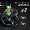KastKing Crixus ArmorX Baitcasting Fishing Reel 9+1 Ball Bearings 7.2:1 High Gear Ratio 8kg Drag Aluminum Frame Fishing Wheel