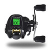 7.2:1 Bite Alarm Digital Fishing Baitcasting Reel Line Counter Depth Position Left/Right Hand Fishing Reel Fish Tackle Accessory