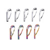 Fishing Rod Top Guides Free of Tangle Top Tips Repair Kit DIY Rod Building Eye Rings Guias de pesca Rod canne a peche guides