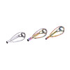 Fishing Rod Top Guides Free of Tangle Top Tips Repair Kit DIY Rod Building Eye Rings Guias de pesca Rod canne a peche guides