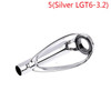 Fishing Rod Top Guides Free of Tangle Top Tips Repair Kit DIY Rod Building Eye Rings Guias de pesca Rod canne a peche guides