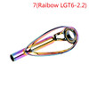 Fishing Rod Top Guides Free of Tangle Top Tips Repair Kit DIY Rod Building Eye Rings Guias de pesca Rod canne a peche guides