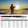 Spinning Rod 1.8m-3.6m Max Pull 10.5KG Spinning Pole Lure Weight 1-50g Portable Telescopic Fishing Rod for Freshwater Saltwater