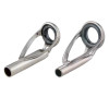 BRWi&Wa Fuji LGAT pointed top guide rails are both suitable for repairing 2 pieces of saltwater spinning and cast rod components