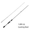 Mavllos Resolute Trout Fishing Spinning Rod,1.8m 30T Toray Carbon M Tip Lure 7-21g Line 7-17lb Ultraligth BFS Casting Rod