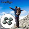 Mini Compass Portable North Navigation Button for Paracord Bracelet Bag Strap Watch Accessories Survival Outdoor Hiking Kit 1pc