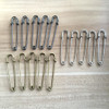 5pcs/lot EDC Outdoor tools Safety Pins Brooch Blank Pin Broochs Survival Accessories Travel Kit