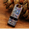 1 Pc New Titanium Keychain Safety Whistle EDC Outdoor Survival Whistle Traning Tool Gift