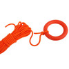 30m Orange Outdoor Emergency Life-saving Rope with Floating Ring Water Rescue Rope Snorkeling Tools Safety & Survival Equipment